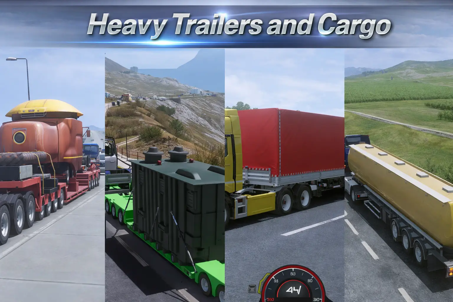 Heavy Trailers and Diverse Cargo Hauling
