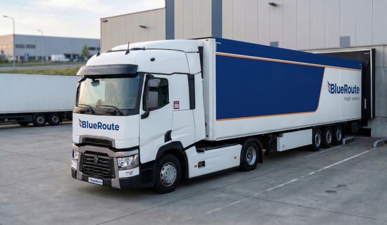 Blue Route Freight System Skin